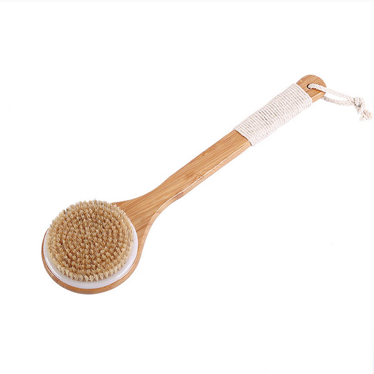 Gigicial Rugborstel Voor De Douche - Droogborstel Voor Het Lichaam - 40 Cm Handgreep