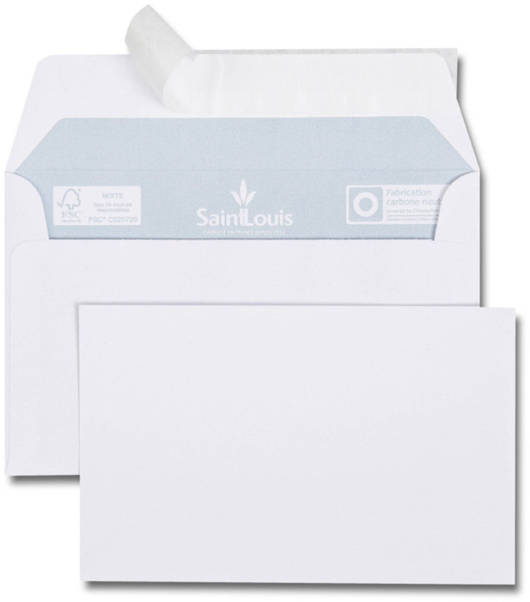 GPV France 6655, Wit, Papier, 100 g/m², 3,368 g, 40 stuk(s), Forest Stewardship Council (FSC) Mix