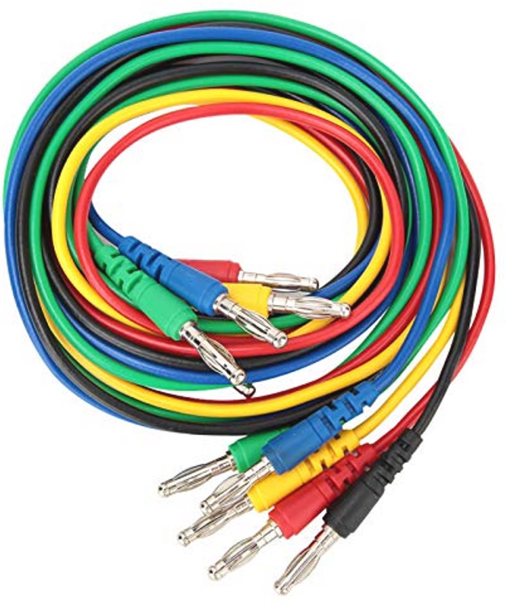 4 mm Stapelbare Banaanstekker Testlijn voor Multimeter - Krokodillenklem voor Elektrisch Testen