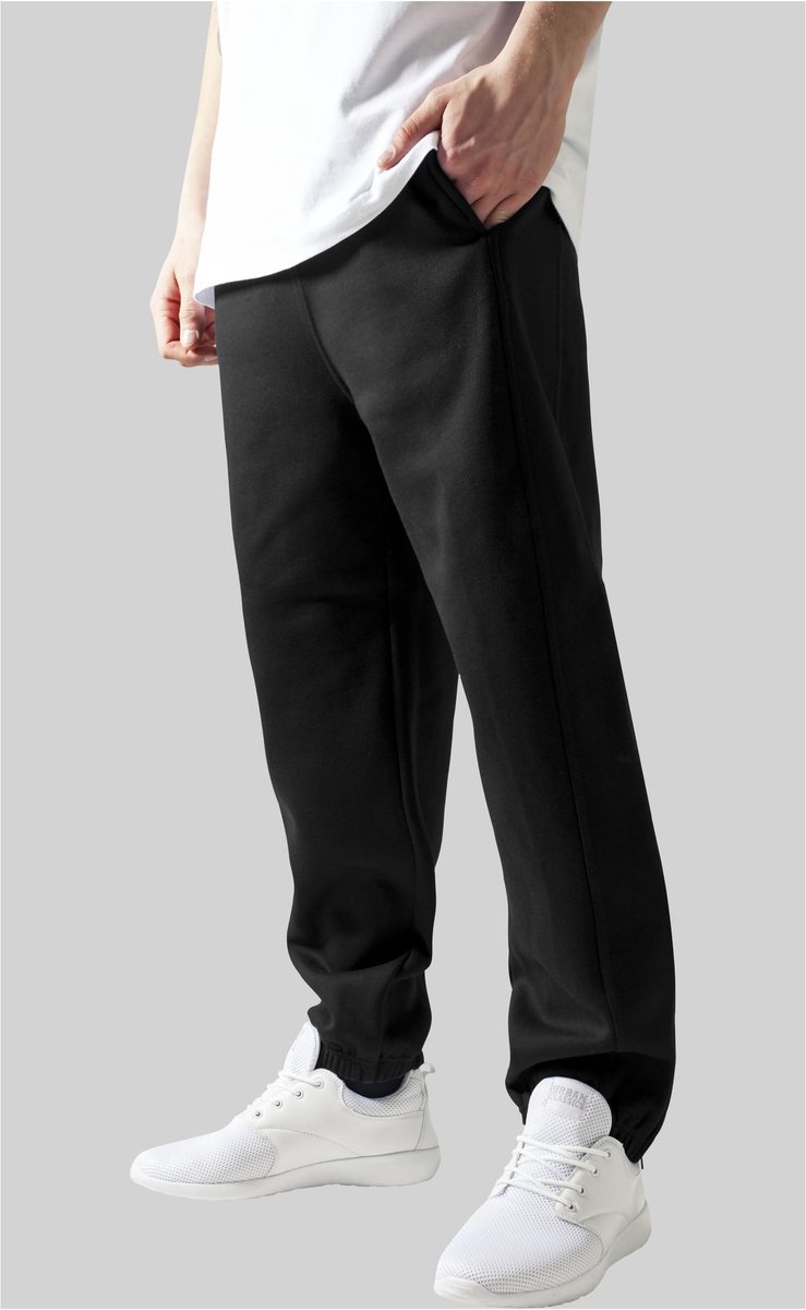 Urban Classics Sweatpants Trainingsbroek Katoen Zwart
