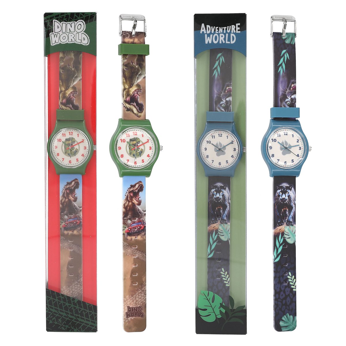 Depesche - Dino World horloge - 1 stuk