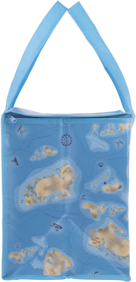 Esschert Design Koeltas Strand 24 Liter Polyester Blauw van Esschert Design — afbeelding 3