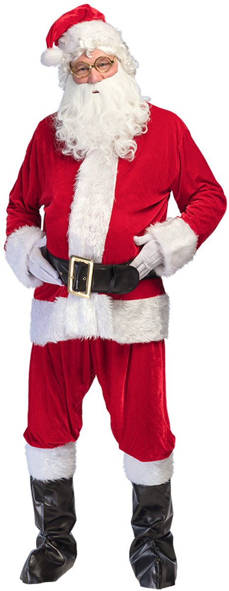 Boland - Kostuum Kerstman professioneel (L/XL) - Volwassenen - Kerstman - Kerst - Themafeest