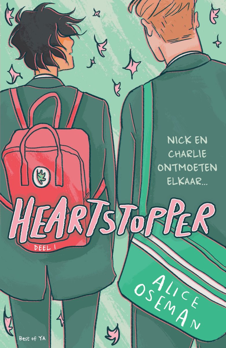 Omslag van Heartstopper 1 - Heartstopper Deel 1