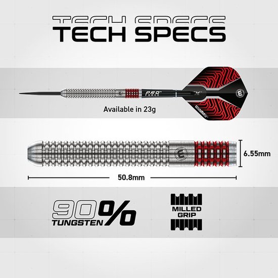 Winmau Team 360 Lewis Cook 90% - Dartpijlen van Winmau — afbeelding 5