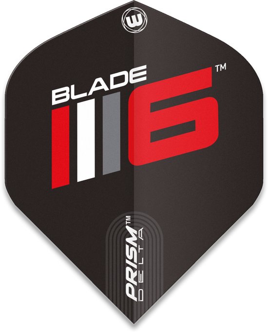 Winmau Prism Delta Extra Thick Blade 6 V1 - Dart Flights van Merkloos — afbeelding 3