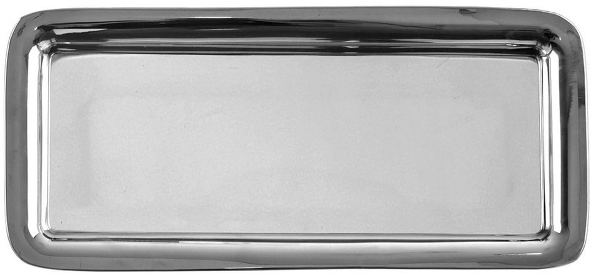 Orion - Roestvrijstalen Dienblad - Rechthoekig - 39x17 cm