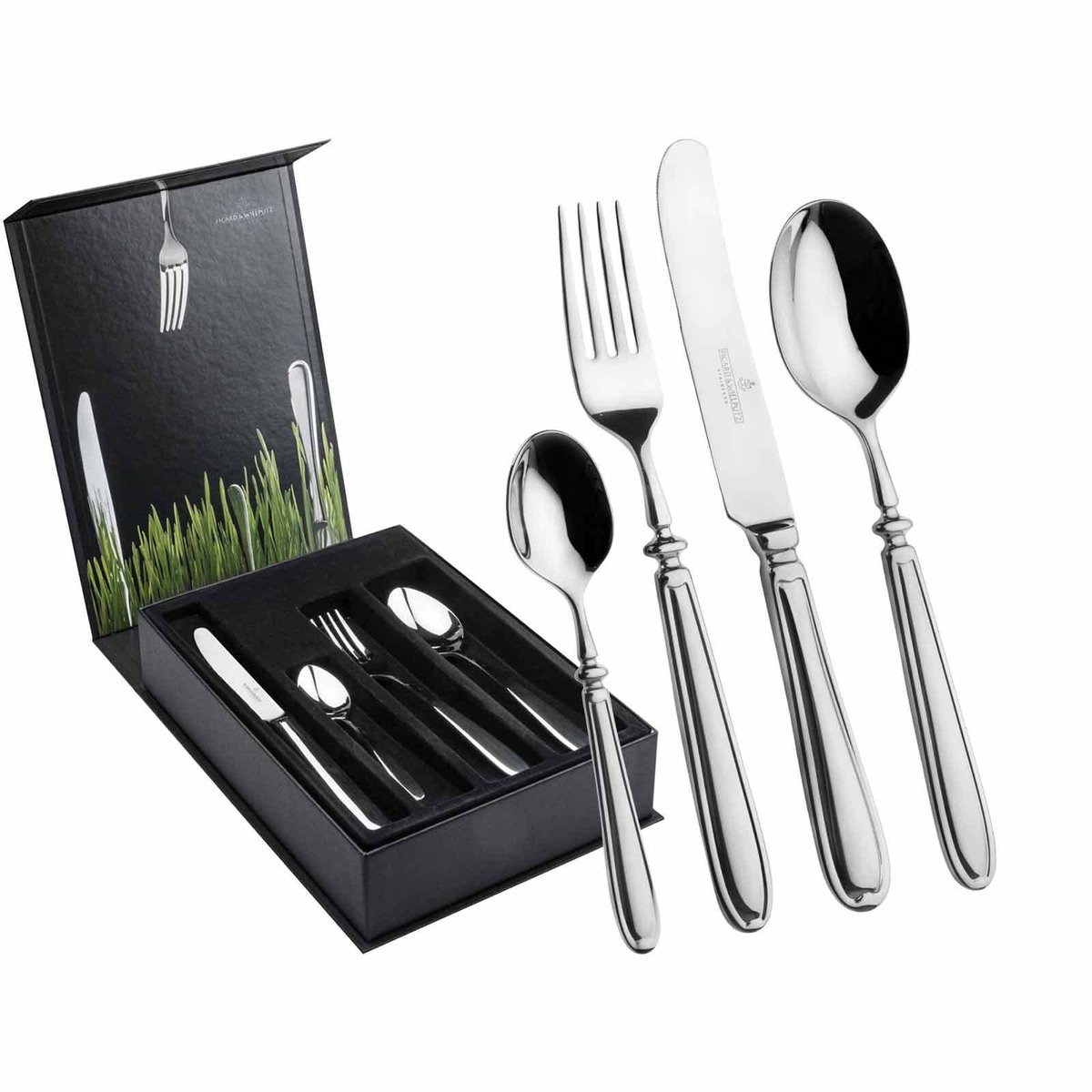 Tafelbesteck inkl. Besteckbox Landhaus Set van 24