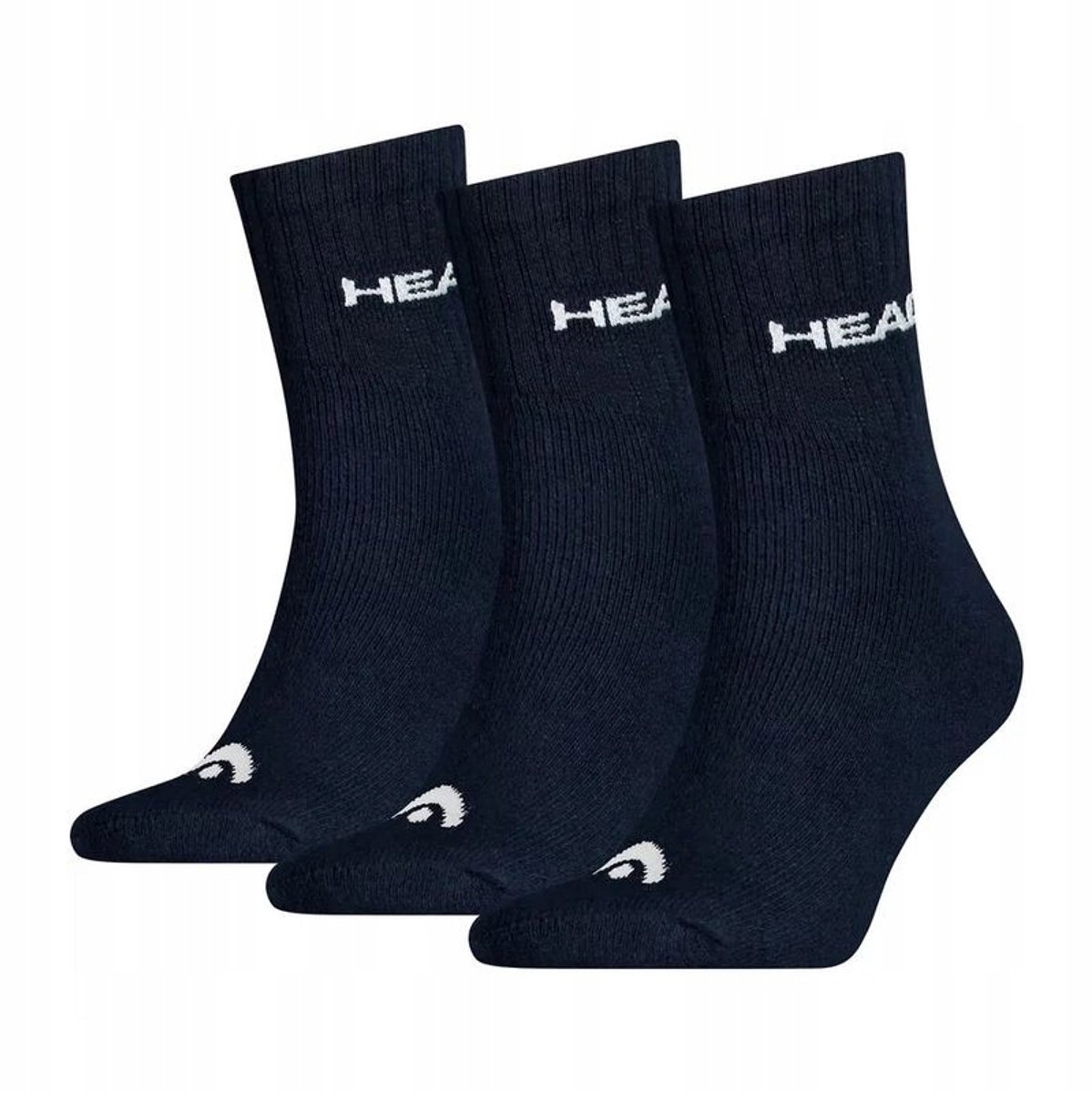 Head Short Crew Sokken 3-Pack Blauw