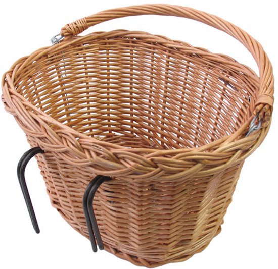 Basil Denver Fietsmand – Voor of Achter – Inclusief Haken – Bruin