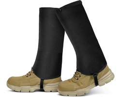 Waterproof Gaiters - Hiking Gaiters met Velcro Bevestiging - Ademend en Anti-Sneeuw, Anti-Stof, Anti-Muggen, Ideaal voor Klimmen, Kamperen, Bergbeklimmen, Jagen (L)
