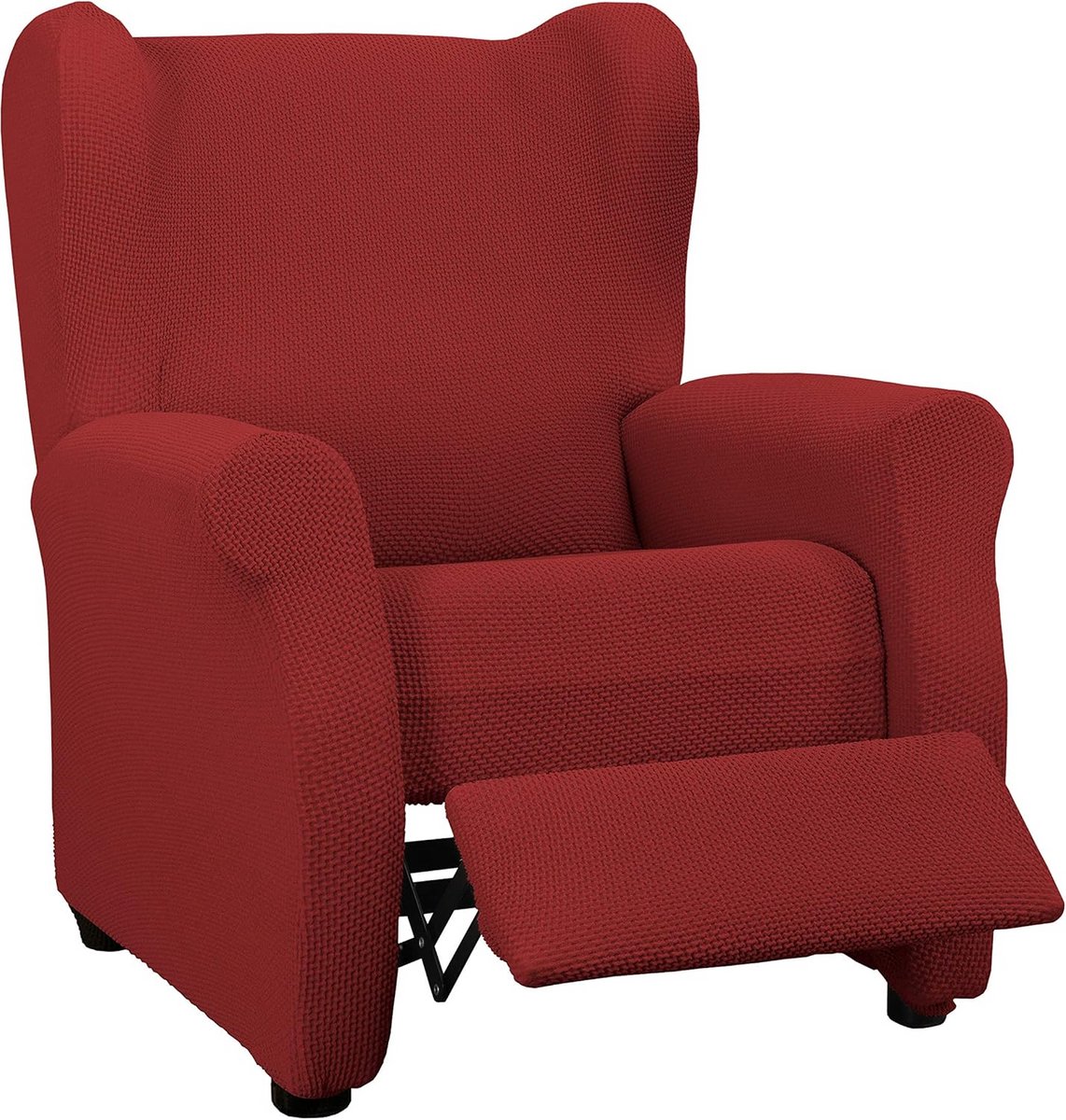 Comfortabele Stretchy Stoelhoes voor Eetkamerstoelen Rood