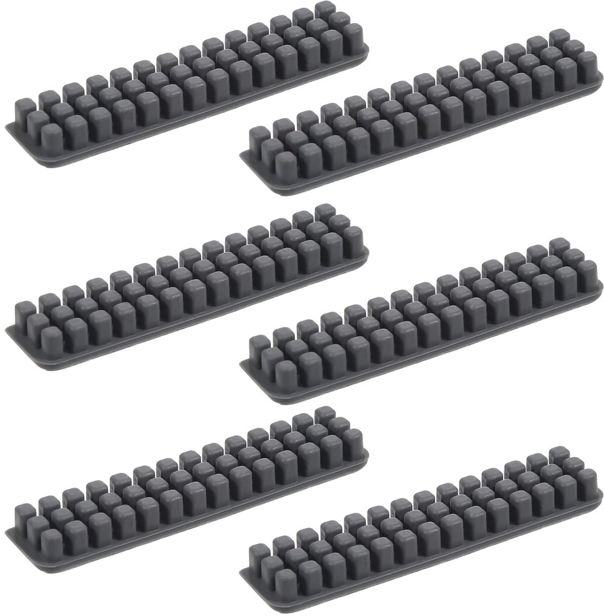 6 Stuks Siliconen Reinigingsborstels voor 3D-Printer Nozzles