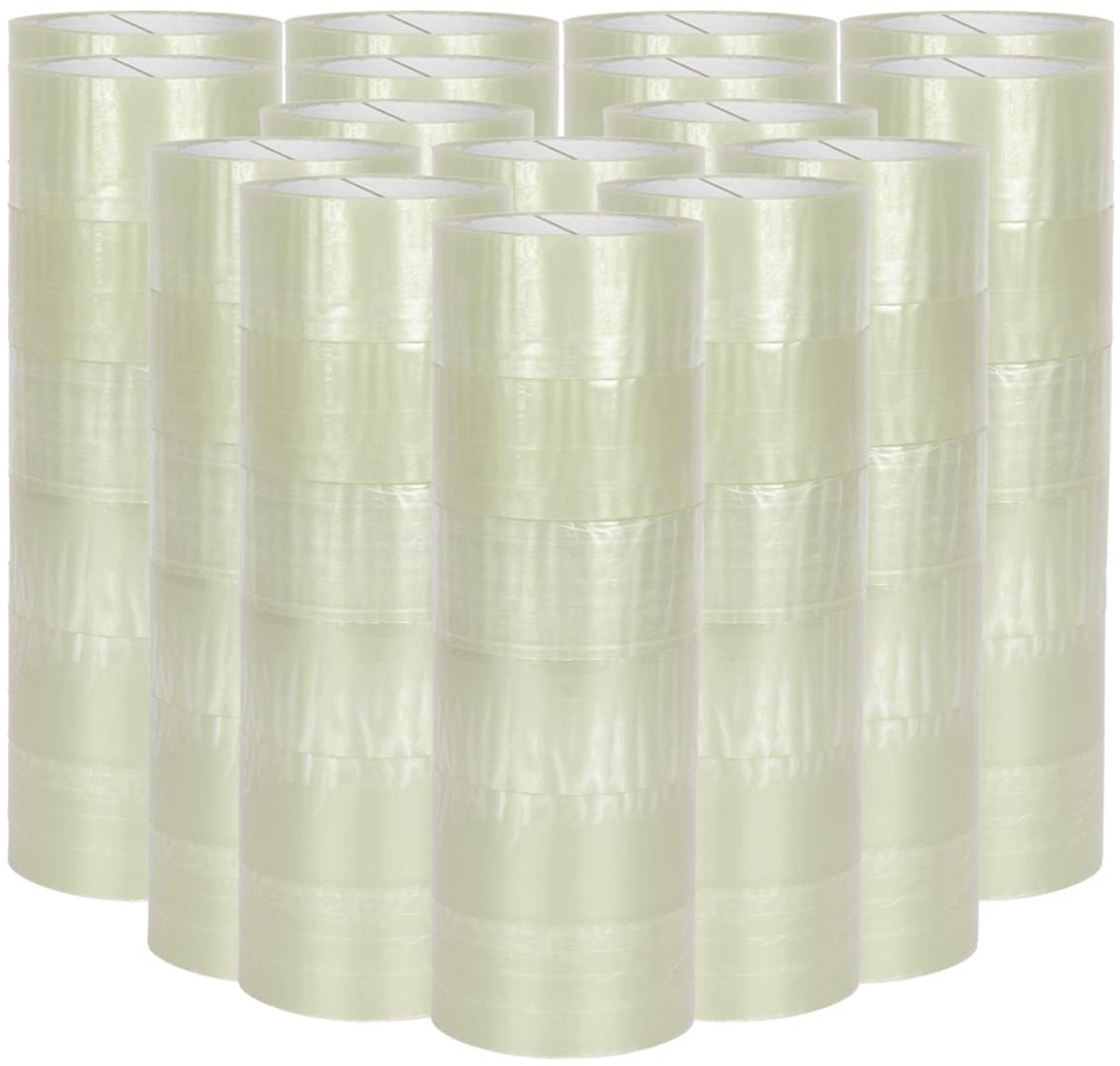 Stevig Transparant Verpakkingstape 50mm breed - 96 Rollen Sterke Plakband