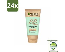 Garnier - SkinActive - BB Cream Classic Medium - 5-in-1 Verzorging - 50 ml - Voordeelverpakking - 24 stuks - BB crème - Gezichtsverzorging