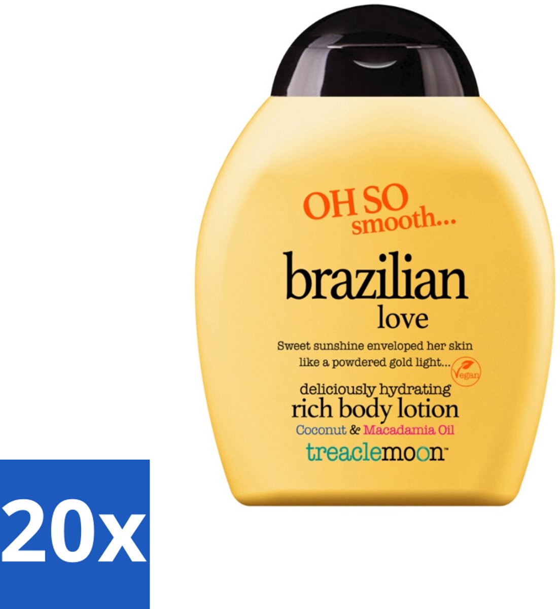 Treaclemoon – Bodylotion – Brazilian Love – 250 ml - Bulkverpakking - 20 stuks