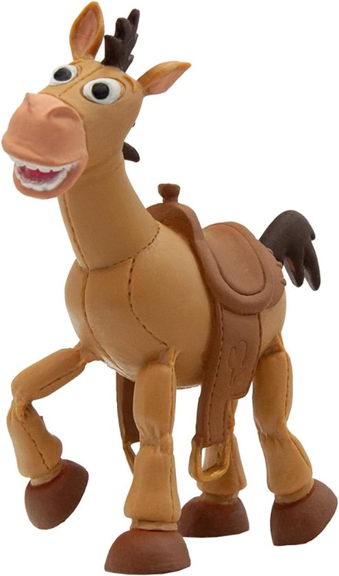 Bullyland 12763 – Speelfiguur en verzamelfiguur Bullseye uit Disney Pixar Toy Story – ca. 8,9 cm – levensecht en detailrijk vormgegeven – ideaal als speelfiguur, taartfiguur en cadeau voor kinderen vanaf 3 jaar.
