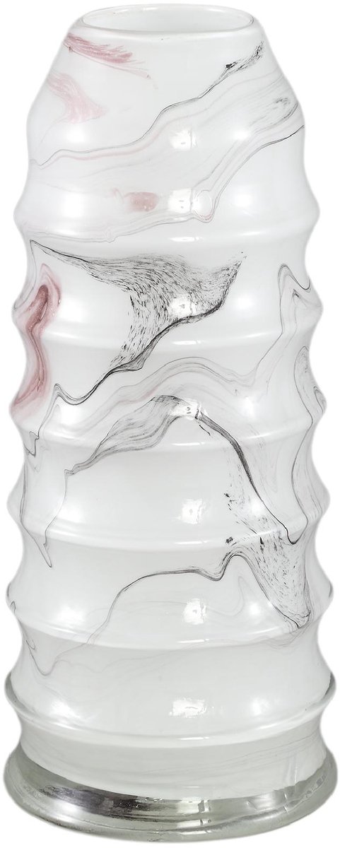 PTMD - Vaas Tiffney - Wit - 18x18x42.5cm