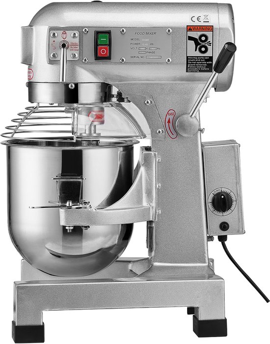 Keukenmachine Standmixer 550w Kneedmachine 14l Deegmenger van Deltafix — afbeelding 2