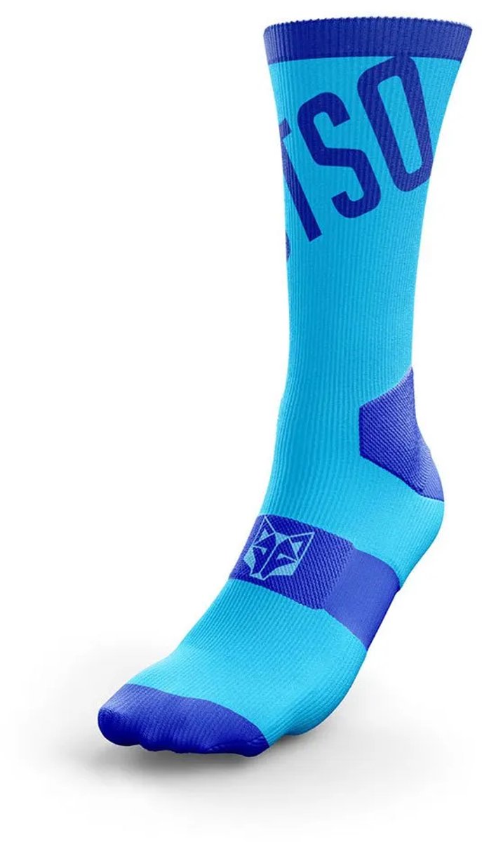 Otso High Cut Fluo Blue Sokken Blauw EU 35-39 Man,Vrouw