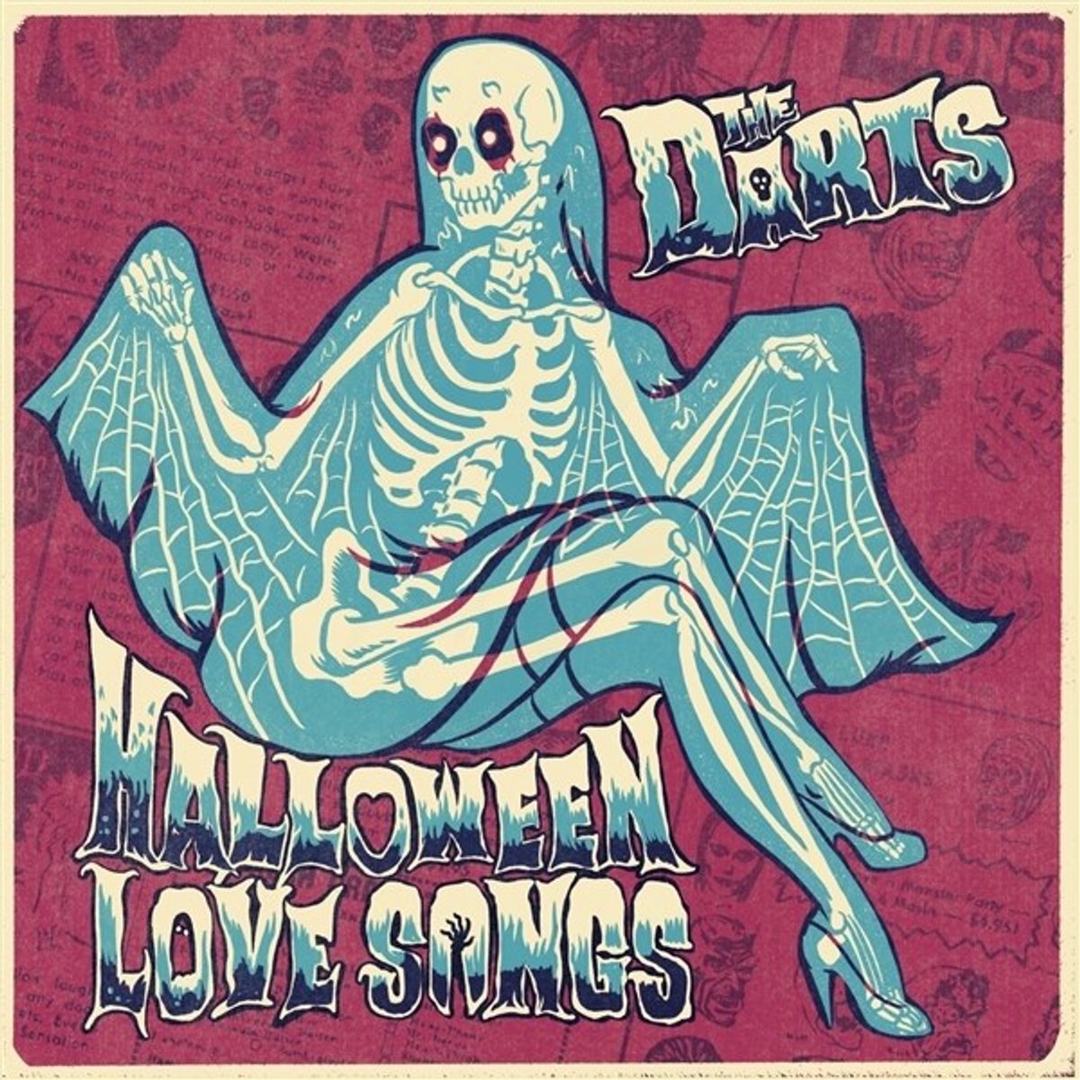 The Darts - Halloween Love Songs (LP) (Coloured Vinyl)