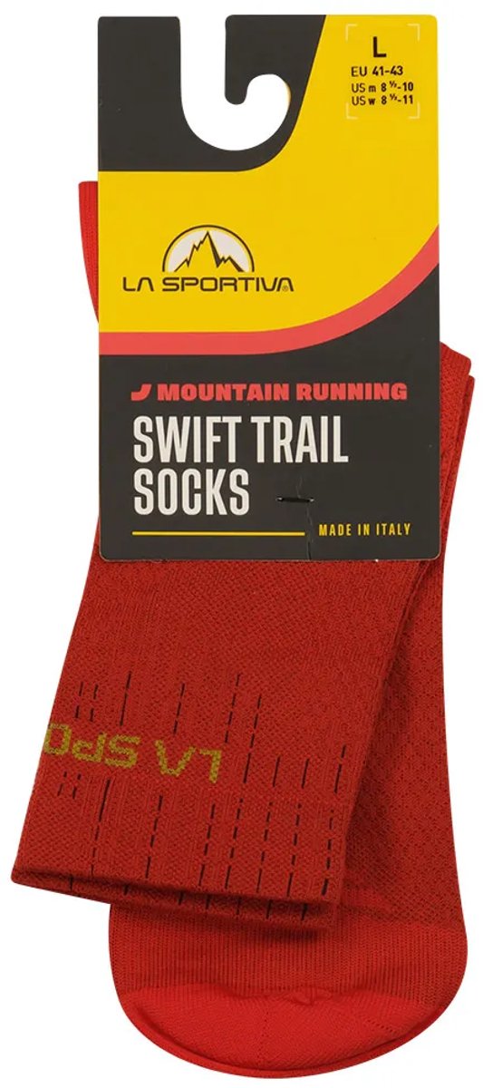 La Sportiva Swift Trail Lange Sokken Man Vrouw Rood