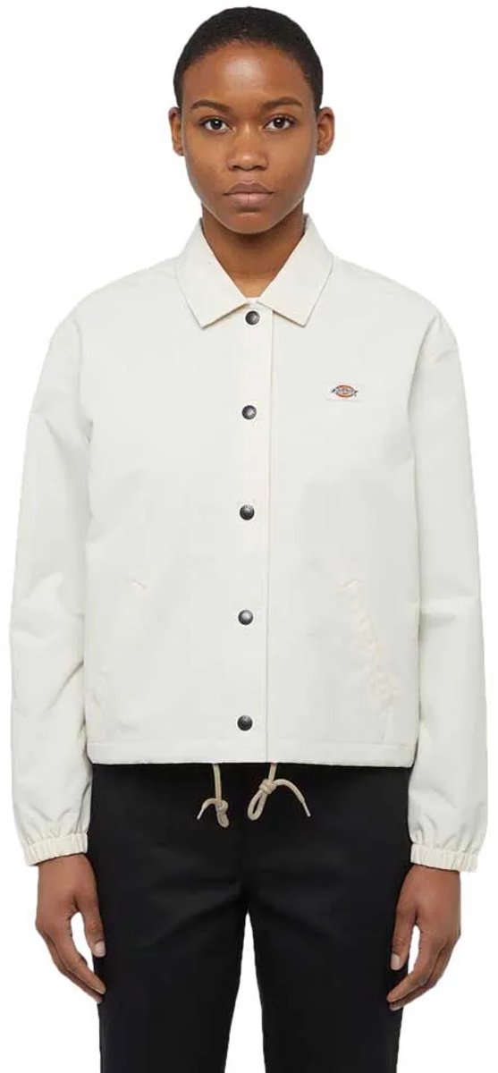 Dickies Oakport Cropped Coach Jas M Vrouw Grijs