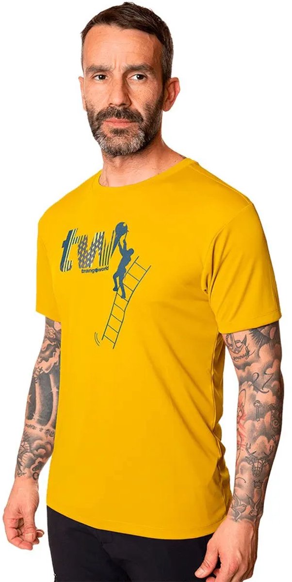 Trangoworld Konak T-shirt Met Korte Mouwen Man Golden Palm