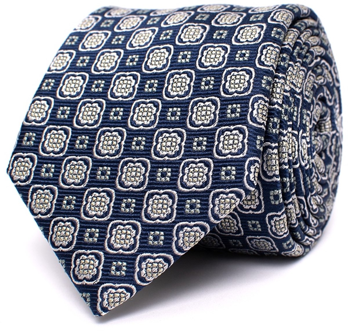 Tresanti DONELL Silk tie with small medallion Green (TRTIIE360 - 900)