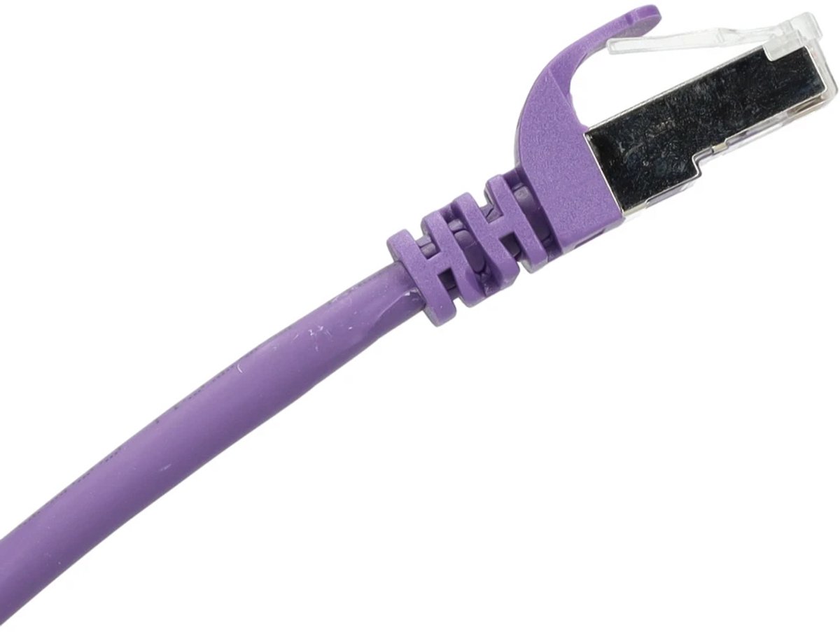 EMhub Cat7 S/FTP netwerkkabel 15 meter - paars (4080258)
