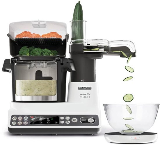 Kenwood kCook Multi CCL401WH 4,5 l Grijs, Wit van Kenwood — afbeelding 5