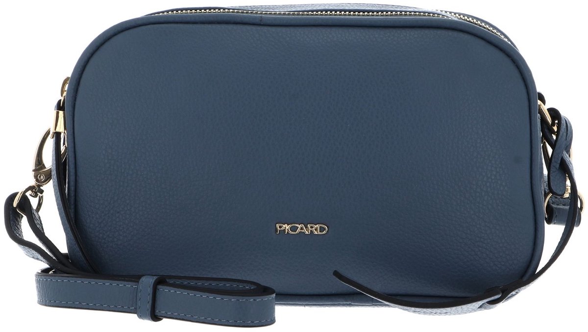 PICARD schoudertas Java Crossbody Bag Denim blauwgrijs