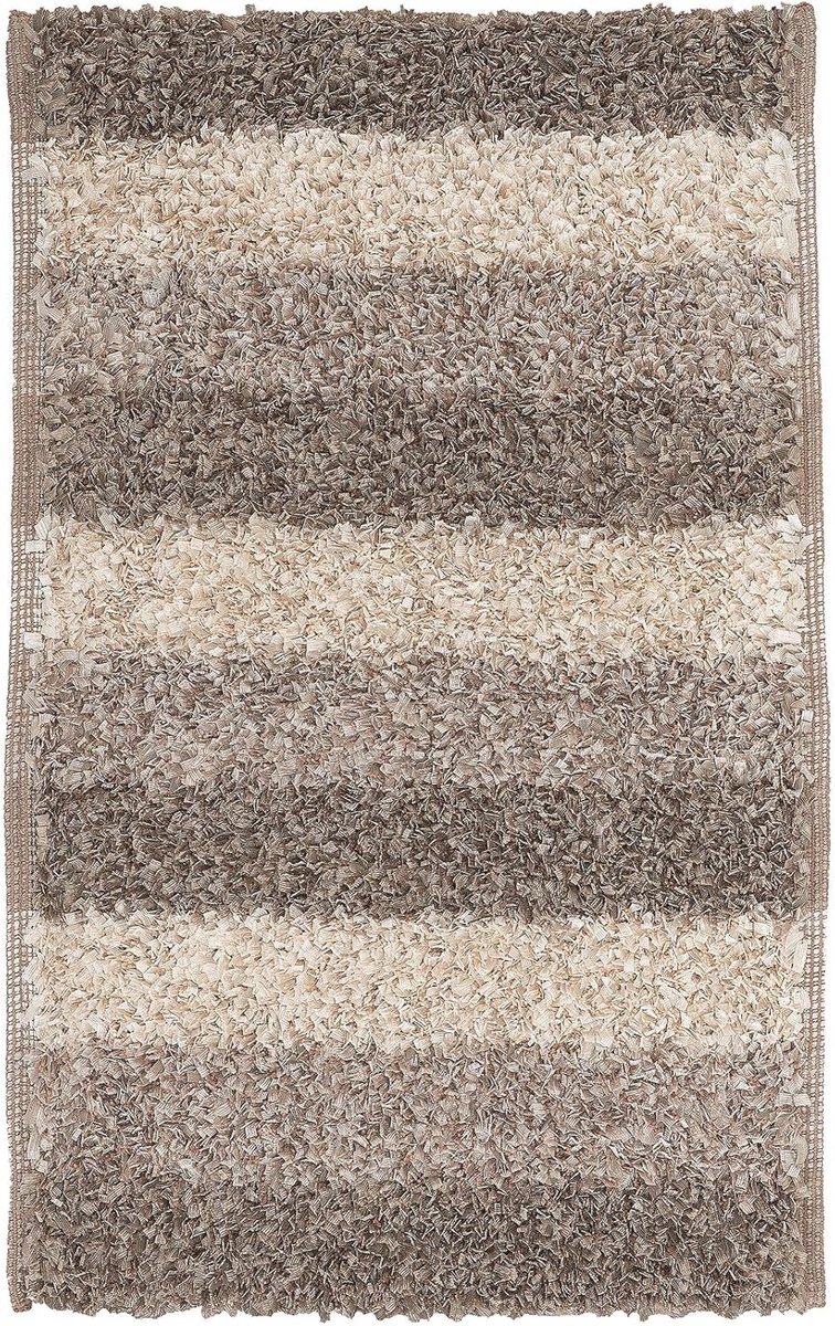 Badmat Lounge 60 x 100 cm in taupe - moderne en duurzame badtextiel