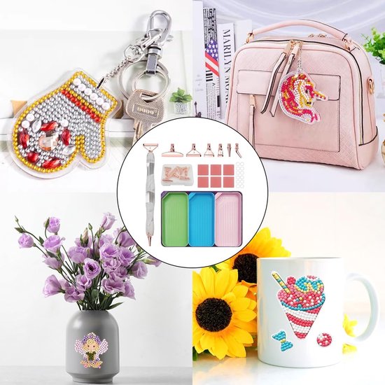 Pracht Creatives Hobby Diamond Painting Set, Tableau avec Motif Chevaux au Galop et Accessoires, Set de Bricolage pour Peindre avec des Pierres Scintillantes pour Les Enfants à partir de 5 Ans Pracht Creatives Hobby Diamond Painting Set, Tableau avec Motif Chevaux au Galop et Accessoires, Set de Bricolage pour Peindre avec des Pierres Scintillantes pour Les Enfants à partir de 5 Ans