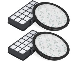 Dit is een set van 2 HEPA-filters Geschikt voor Rowenta Silence Force Cyclonic 4AAAA RO7647EA RO7663EA RO7676EA RO7681EA (Geschikt voor model RO76xx) stofzuigers.