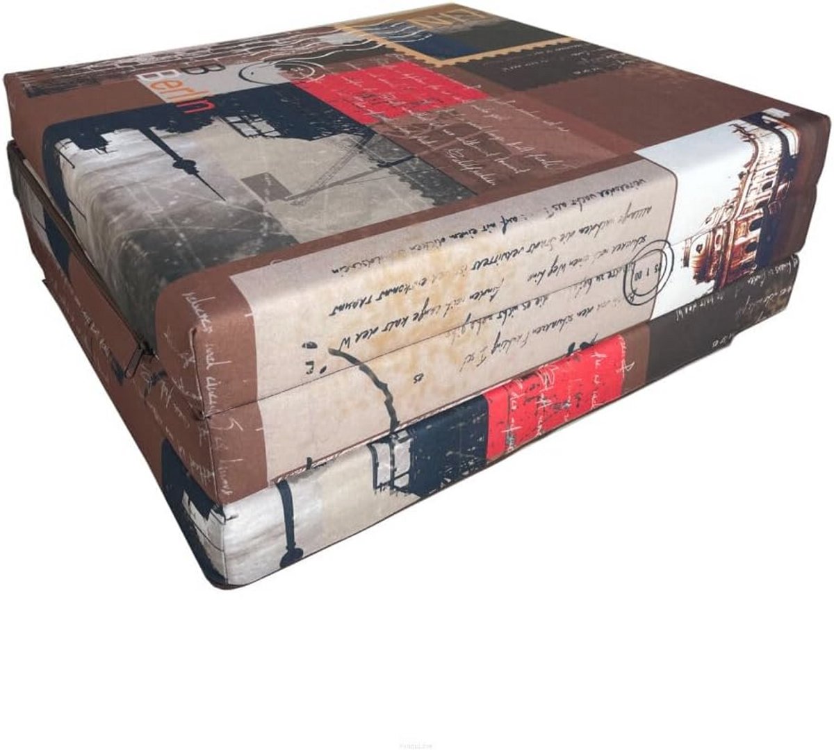 Vouwmatras 180x65 cm - Comfortabele en Ruimtebesparende Gastenmatras voor Thuis en Camping