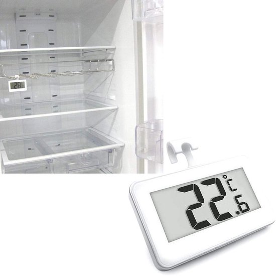 ORIA Digitale koelkastthermometer, vrieskastthermometer