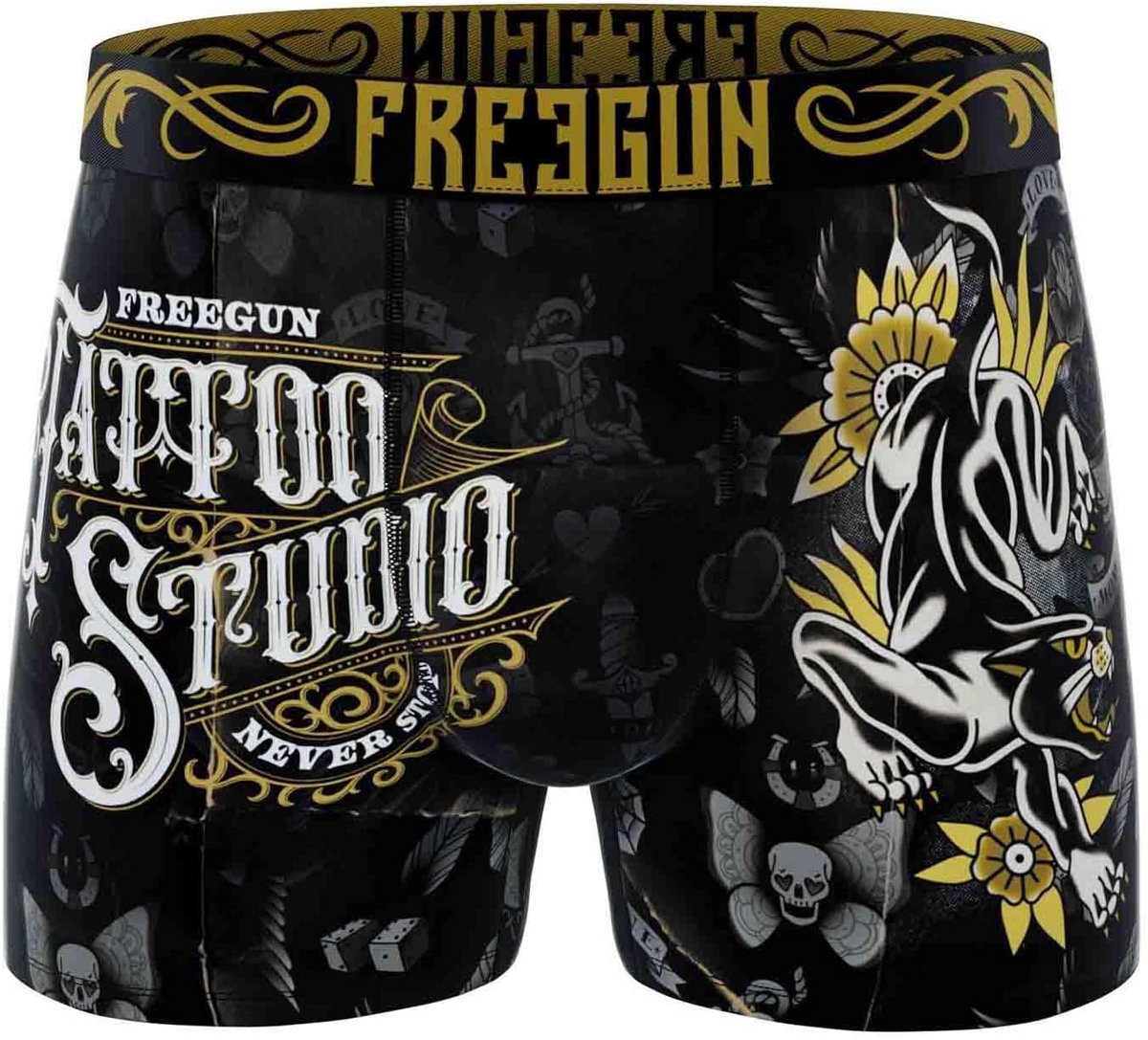 Heren Boxershorts Microvezel met Skull Patroon