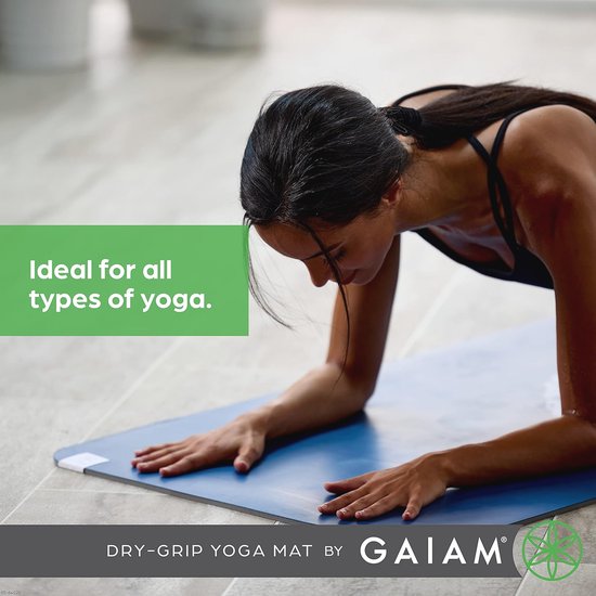 Antislip Yogamat 5 mm - Ideaal voor Yoga, Pilates en Vloertrainingen — afbeelding 4