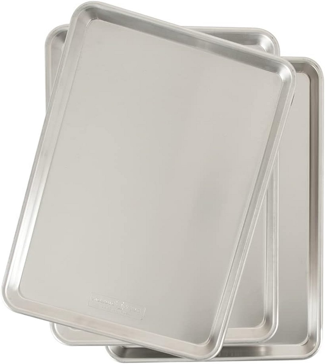 Set van 3 Professionele Aluminium Bakplaten voor Oven