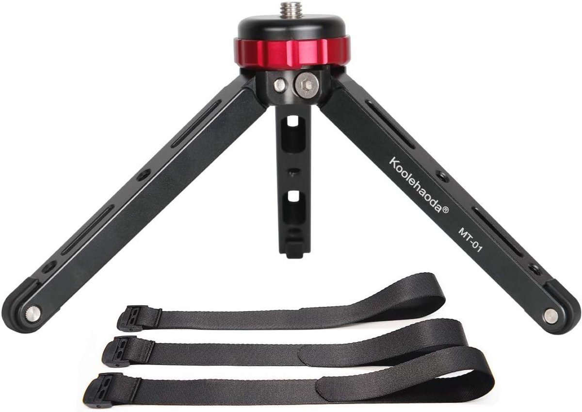 Mini tafelblad statief met hoge belasting voor DSLR-camera's