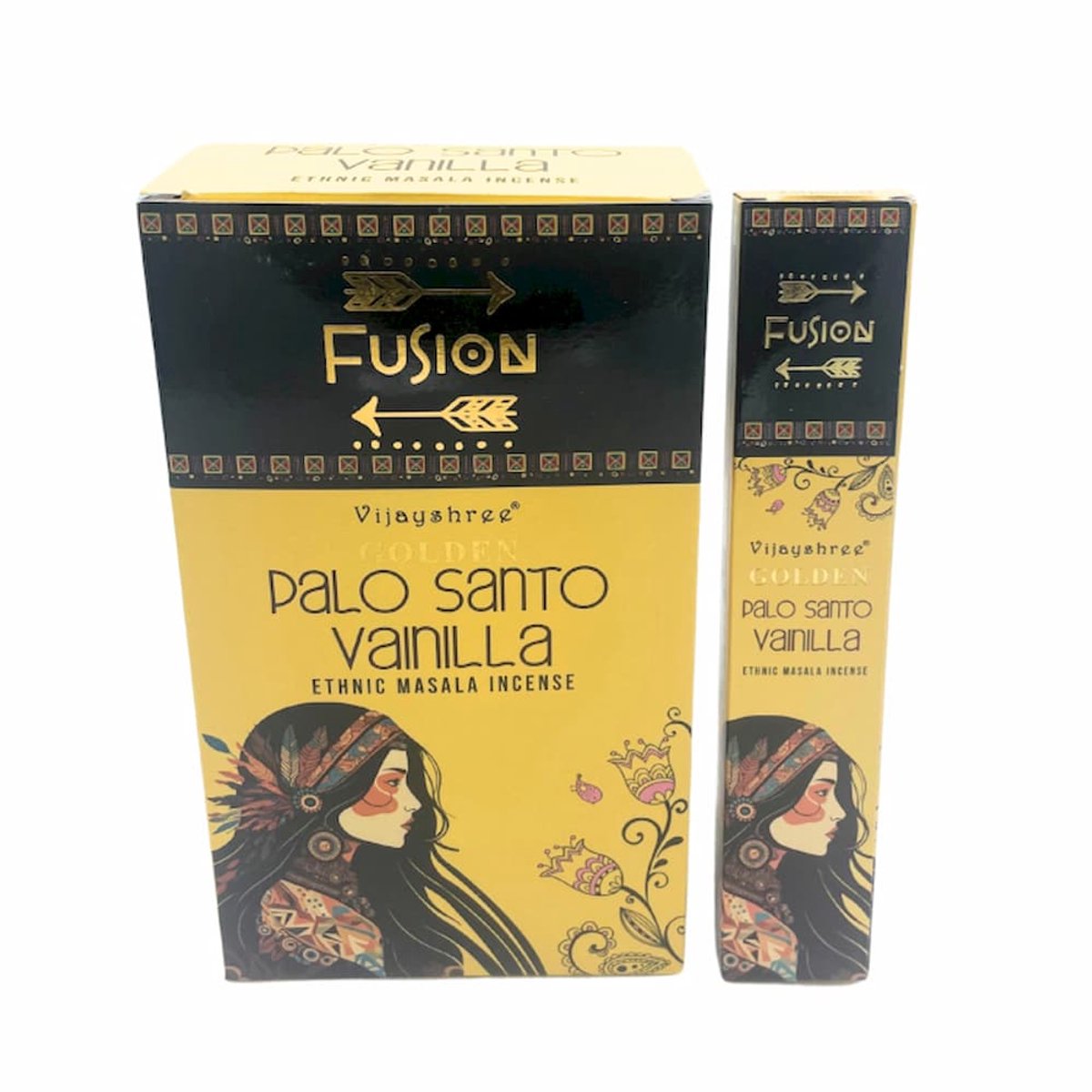 BERK Gouden Palo Santo en Vanille Wierookstaafjes Zwart