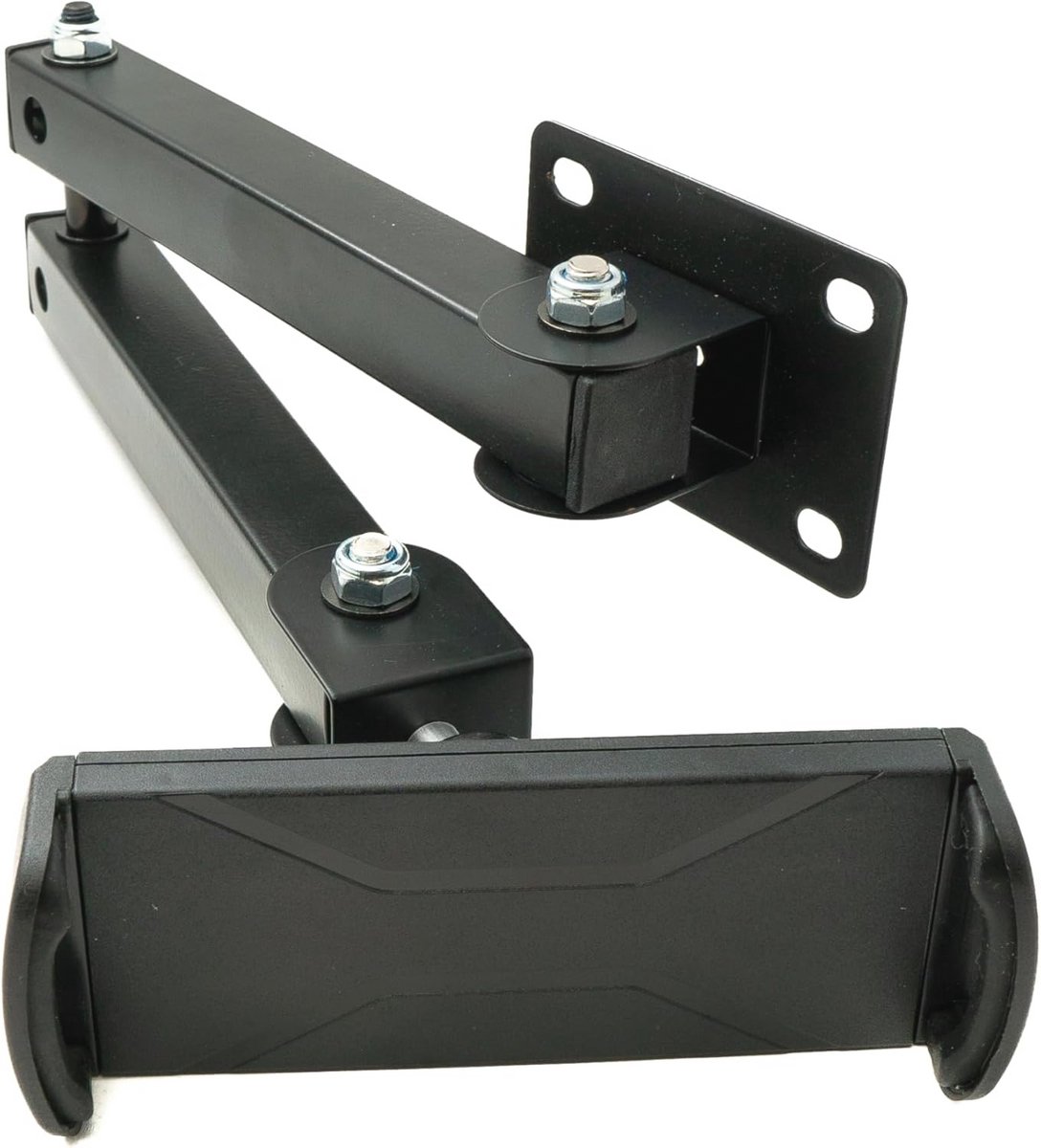Wandhouder voor tablets 180° kantelbaar aluminium arm