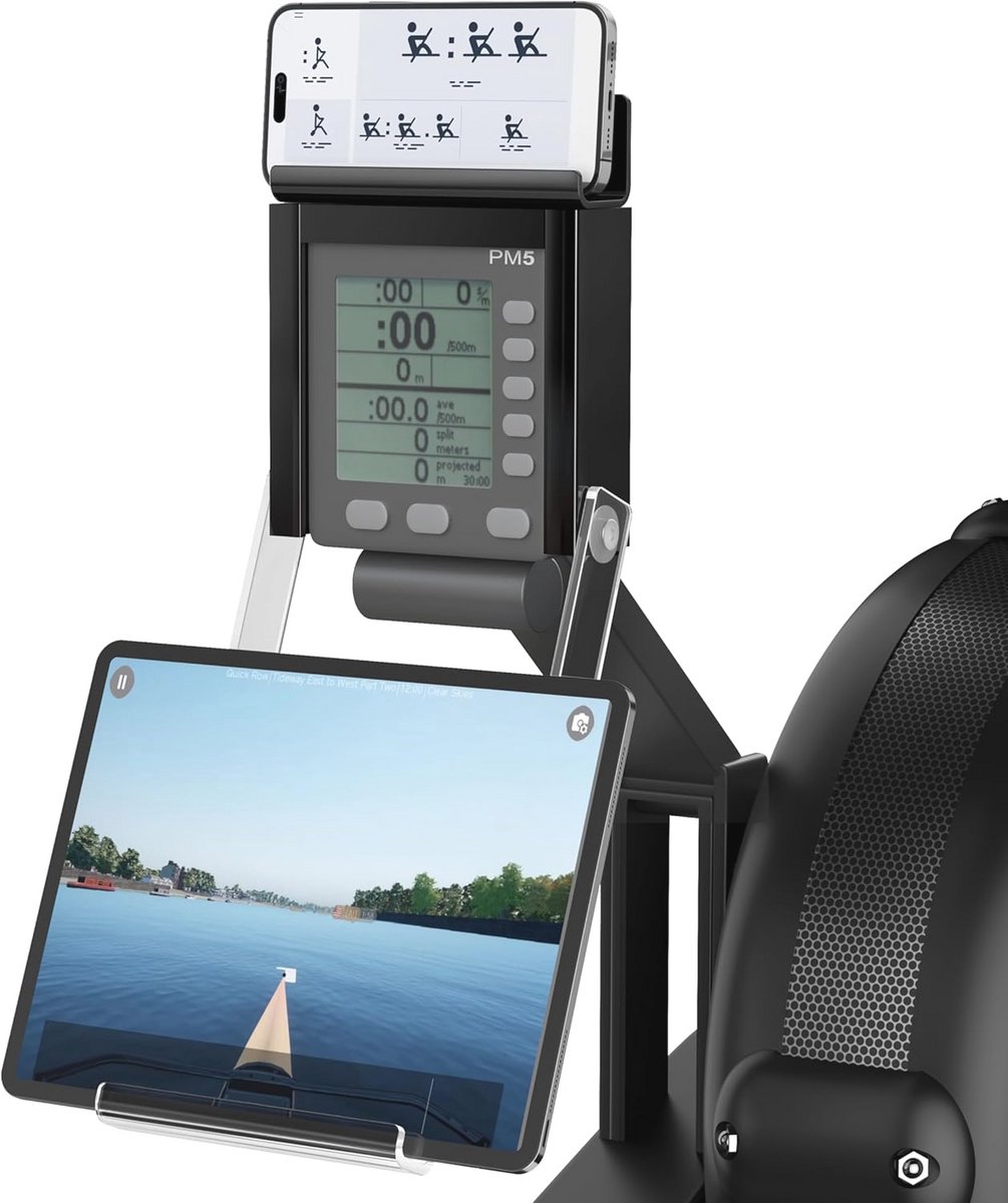 Telefoon- en Tablethouder voor Roeitrainer - 2-in-1 Tabletstandaard voor Model D & E