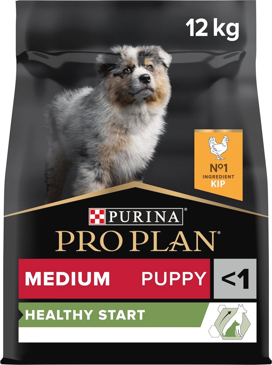 Hondenvoer voor Medium Puppy - Kip, 12kg