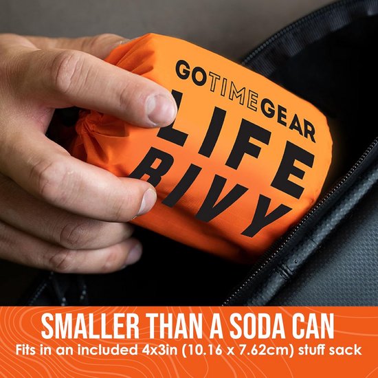 Nood Bivakzak en Thermo Bivvy voor Overleving - Lichtgewicht en Compact met Survival Accessories van The Friendly Swede — afbeelding 5