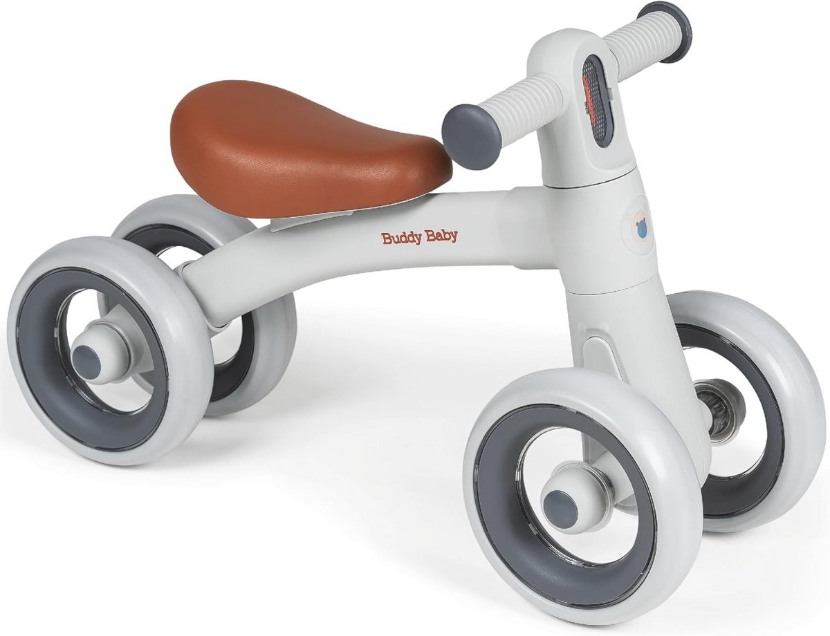 Kinderfiets zonder pedalen voor peuters, babyfiets met licht - Verjaardagscadeau en speelgoed voor 1-2 jaar