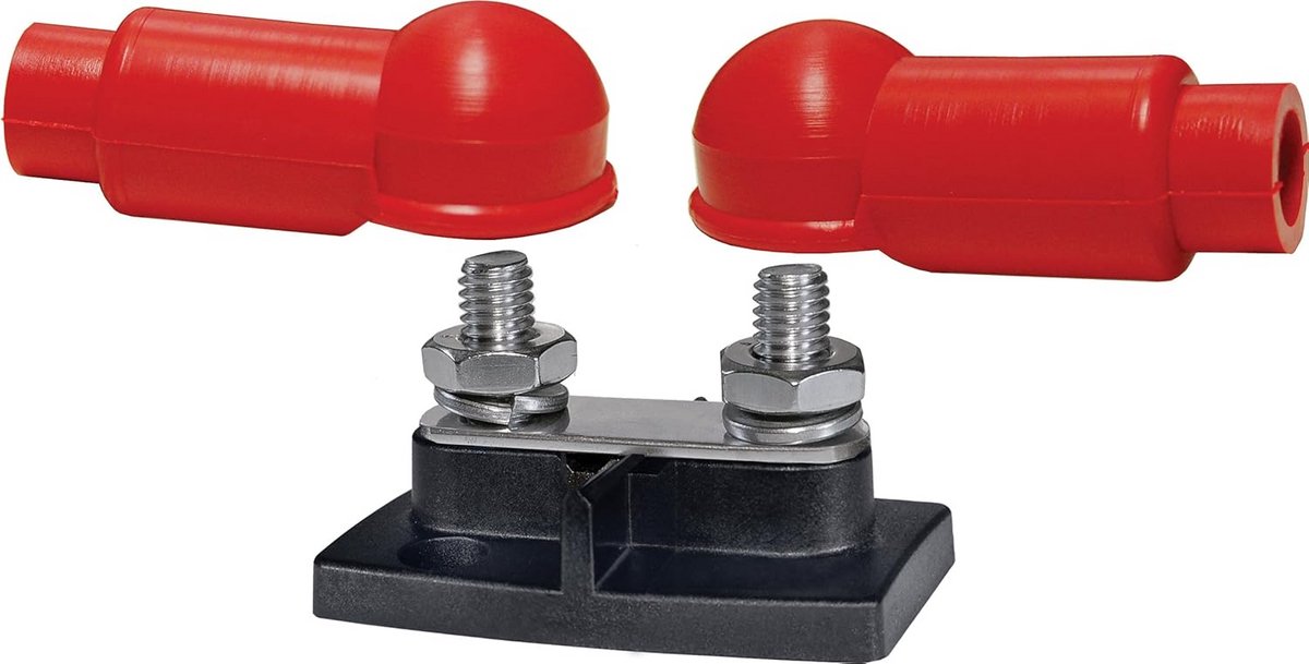 POWERBAR BUSBAR DUBBELE STUD VOOR HOGE STROOMVERBINDINGEN