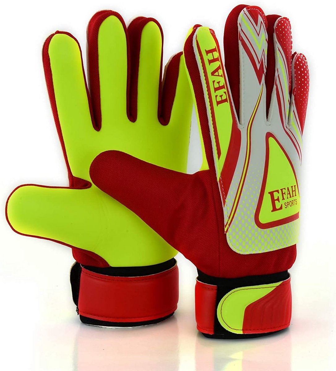 Voetbal Doelman Handschoenen voor Kinderen en Volwassenen - Super Grip Bescherming - Maat 5, Geschikt voor 9 tot 12 Jaar Oud