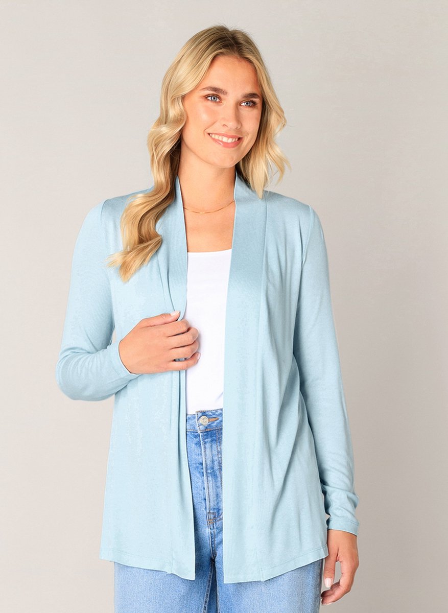 BASE LEVEL Yayla Vest - Light Blue - maat 44